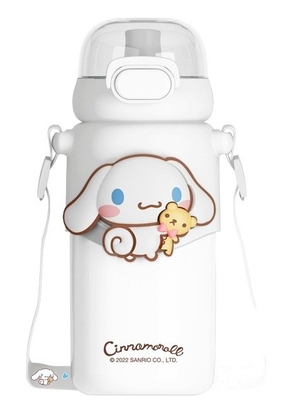 Sanrio Çocuk Sevimli Termos Bardak Kuromi Saman Su Bardağı (Yurt Dışından)
