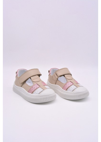 Havana Kız Bebek Hakiki Deri Anatomik Bej Rengi Yazlık Günlük Ayakkabı indirimleri