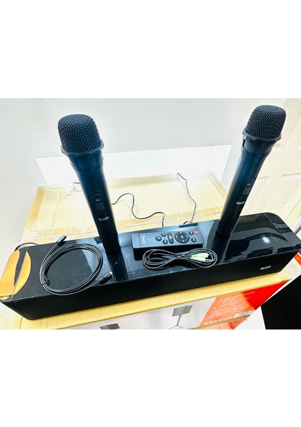 Du-Sphc 510 2+1 Soundbar Ev Sinema Sistemi 160 Watt , Bluetooth, Arc, Optıcal, Usb, 2 Wireless Mic