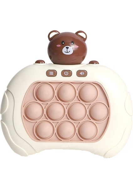 Zocı Basın ve Basın Müzik Dekompresyon Hızlı Itme Oyuncakları Çocuklar Için Eğitimsel Eğitim Seviyeleri Kırma Whack-A-Mole Oyun Makinesi (Yurt Dışından)