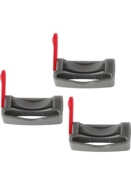 V6 V7 V8 V10 V11 Elektrikli Süpürge Için 3x Tetik Kilidi, Güç Düğmesi Aksesuarları, Parmağınızı Serbest Bırakın Gri (Yurt Dışından)