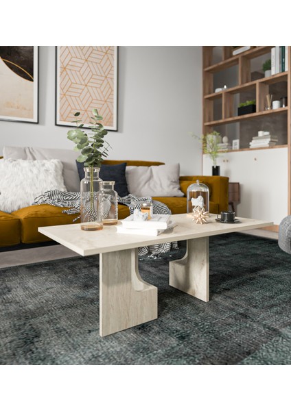 Terni Çok Amaçlı Orta Sehpa Bohem Traverten 104 cm fiyatları