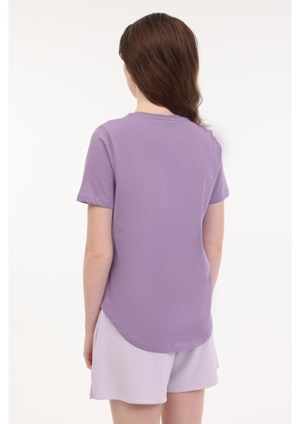 W-Yuly Tee 5fx Mor Kadın Kısa Kol T-Shirt fiyatları