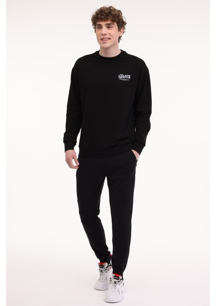 Ml Create 16slg314 5fx Siyah Erkek Sweatshirt