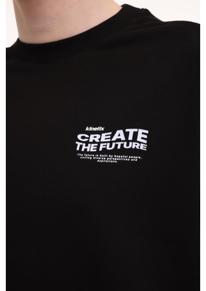 Ml Create 16slg314 5fx Siyah Erkek Sweatshirt