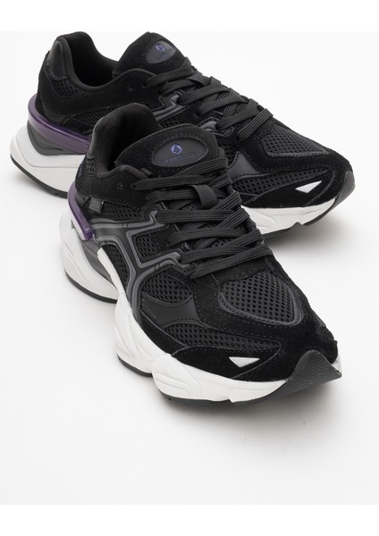 Erkek Bağcıklı Rahat Kalın Taban Sneaker Hj 25009Z Siyah fiyatları