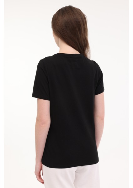 W-Kepy Long Tee 5fx Siyah Kadın Kısa Kol T-Shirt fiyatları