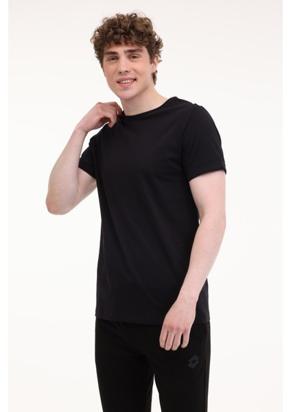 M-Lucan Tee 5fx Siyah Erkek Kısa Kol T-Shirt