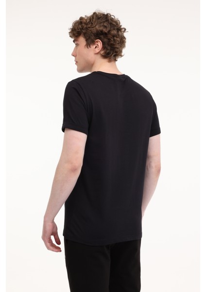 M-Lucan Tee 5fx Siyah Erkek Kısa Kol T-Shirt fiyatları