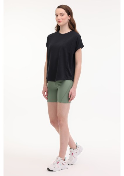 Wl Fun 11MD1143 5fx Siyah Kadın Kısa Kol T-Shirt modelleri