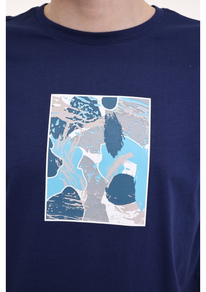 ml Chen 11HL1004 5fx Mavi Erkek Kısa Kol T-Shirt fırsatları