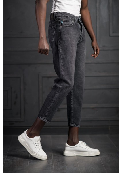 Fbı Pamuklu Taş Yıkama Boyfriend (Mom Jean) Kot Pantolon indirimleri