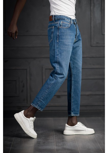 Fbı Pamuklu Taş Yıkama Boyfriend (Mom Jean) Kot Pantolon fırsatları