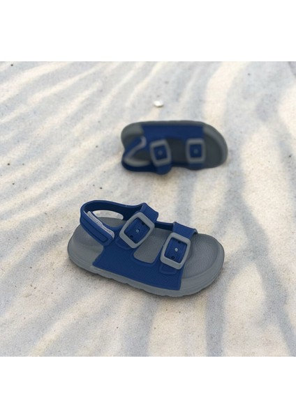 Erkek Çocuk Gri Sandalet