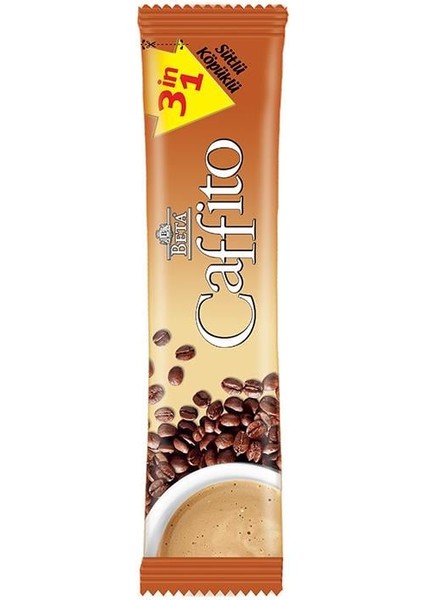 Beta Caffıto 3'ü1 Arada Sütlü Köpüklü Pet Kavanoz 36X18 G, Cam Kupa Hediyeli,pet Kavanoz Ambalajda fırsatları