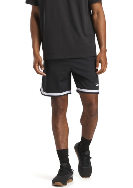 Basketball Transıt Siyah Erkek Şort