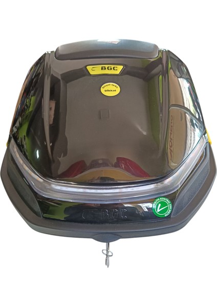 33 Lt Siyah Motosiklet Çantası Işıklı (Sinyal, Park ve Stop Lambası) fırsatları