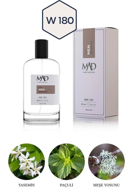 Mad W180 Selective 50 ml Erkek Parfüm