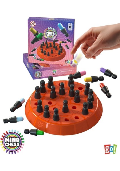 Mind Chess Hafıza Oyunu Renklerle Hafıza ve Zihin Geliştirme Satrancı