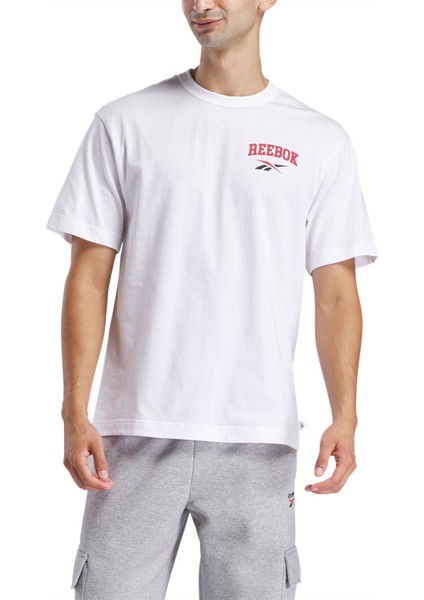 Gs Hs Guaranteed Tee Beyaz Erkek Sweatshirt