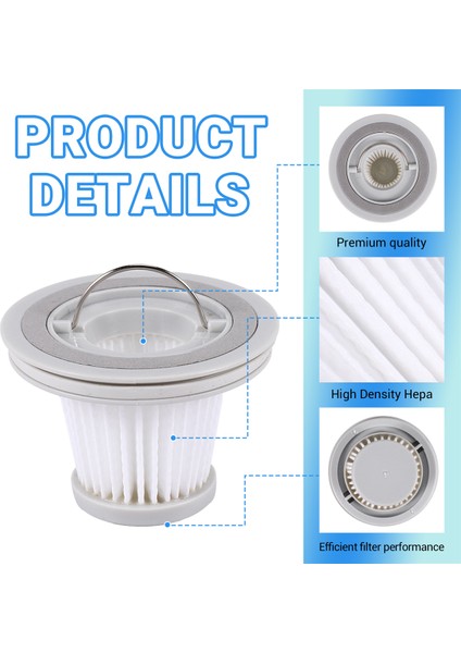 Hepa Filtre Elektrikli Süpürge Mini El Tipi Hepa (Yurt Dışından) fırsatları