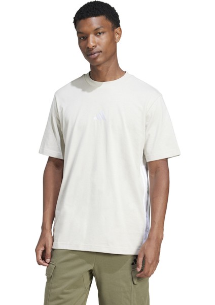 M 3s Sj T Wonal Bej Erkek Kısa Kol T-Shirt