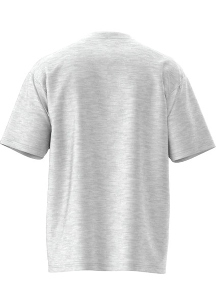 Left Chest Iı Loose Ss Gri Erkek Kısa Kol T-Shirt