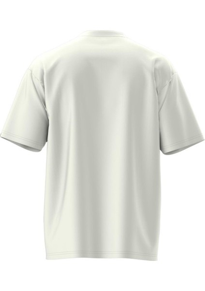 Essentıal Loose Ss Ekru Erkek Kısa Kol T-Shirt