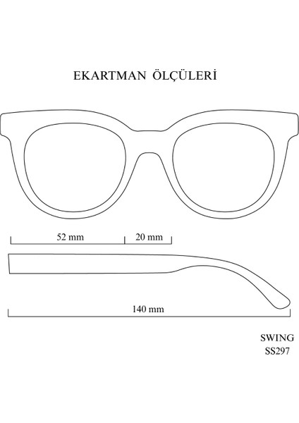 SS297 C216 Polarize Unisex Güneş Gözlüğü