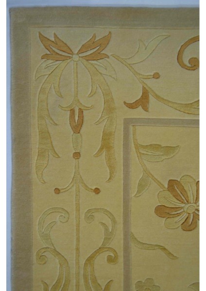 Saf Kaşmir Yünü ve Ipek Detaylı El Dokuma Tibet Dalyana Halısı (171 x 244 cm , 4.2 M²) modelleri