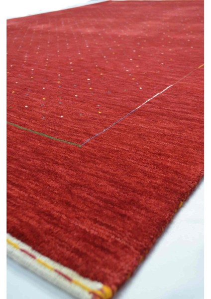 Lori Kırmızı Renk Modern El Dokuma Halısı (170 x 240 cm , 4.08 M²) fırsatları
