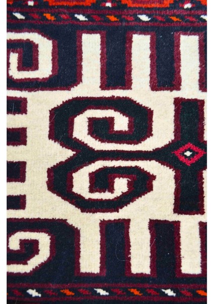 El Dokuma Yün Etnik Türkmen Buhara Halısı 77 x 124 cm (0.95 M²) fırsatları