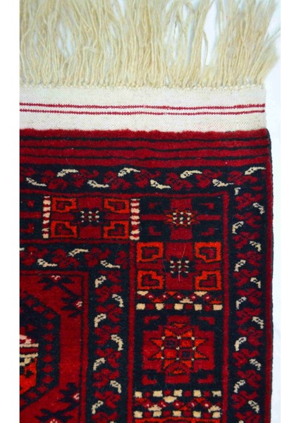 Geleneksel El Dokuma Türkmen Buhara Halısı 95 x 117 cm (1.11 M²) modelleri