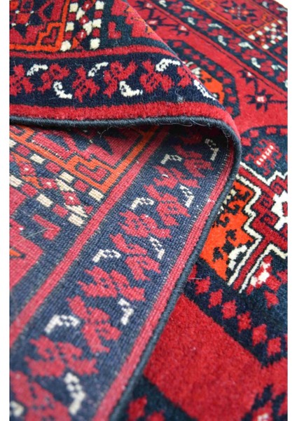 Geleneksel El Dokuma Türkmen Buhara Halısı 95 x 117 cm (1.11 M²) indirimleri