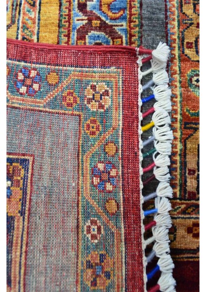 Afgan Binbirgece El Dokuma Bordo Renk Halı 180 x 239 cm (4.31 M²) modelleri