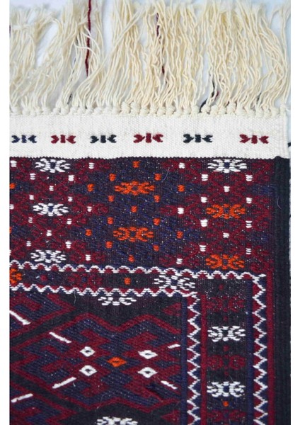 El Dokuma Yün Türkmen Kilim 60 x 100 cm (0.6 M²)