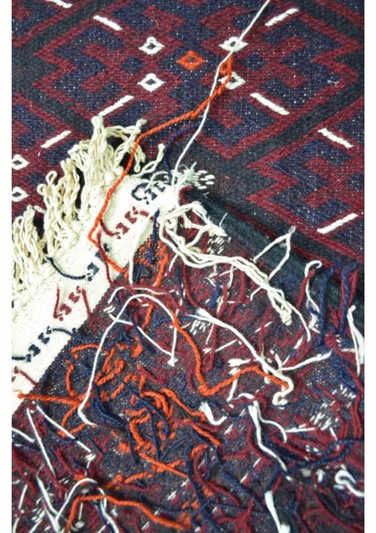 El Dokuma Yün Türkmen Kilim 60 x 100 cm (0.6 M²)