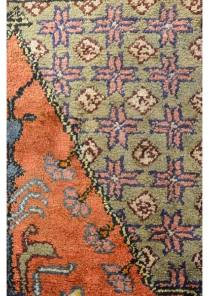 El Dokuma Çiçek Desenli Namazlık Viskon Halı (93 x 130 cm , 1.2 M²) fırsatları