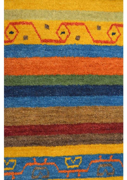 El Dokuma Kırmızı Renk Yün Tribal Halı 60 x 90 cm (0.54 M²) modelleri