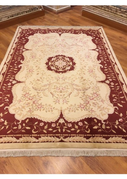 Yeni Zelanda Yününden El Dokuma Aubusson Halısı (170 x 243 cm , 4.13 M²) fiyatları