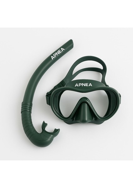 Royal Green Maske Şnorkel Set