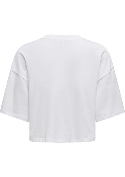Onlsue S/s Sport Top Box Beyaz Kadın Kısa Kol T-Shirt fiyatları