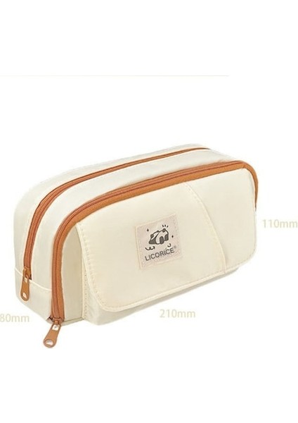 Lıcorıce Büyük Kapasiteli Kire Dayanıklı Kırtasiye Kılıfı Kalem Kutusu (Yurt Dışından) fırsatları