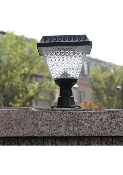 Güneş Enerjili Solar Set Üstü Bahçe Aydınlatma Beyaz Işık