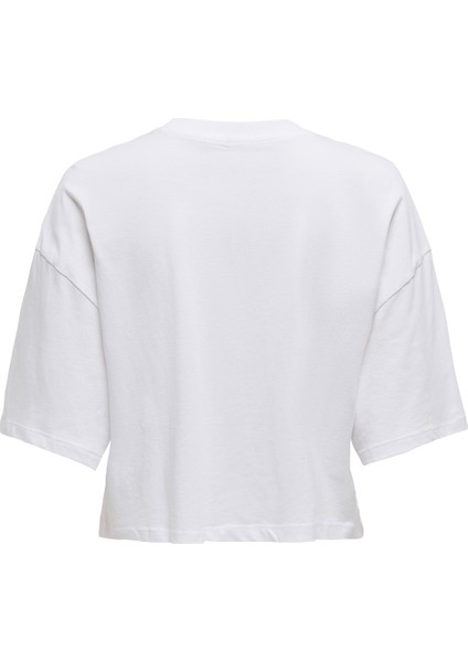 Onlsue S/s Sport Top Box Beyaz Kadın Kısa Kol T-Shirt fiyatları