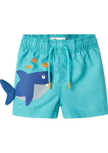 Nmmzakan Swım Shorts Mavi Erkek Çocuk Deniz Şortu