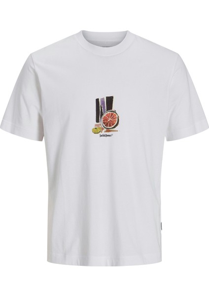 Jorvarenna Tee Ss Crew Beyaz Erkek Kısa Kol T-Shirt