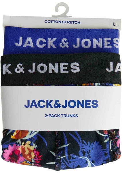 Jacbotanıc Trunks 2 Pack Siyah Erkek Boxer