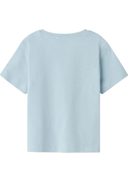 Nmmvagno Ss Loose Top Mavi Erkek Çocuk Kısa Kol T-Shirt