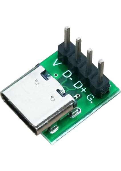 10 Adet Type-C Usb3.1 16 Pin Dişi - 2,54MM Tip C Konnektör (Yurt Dışından)